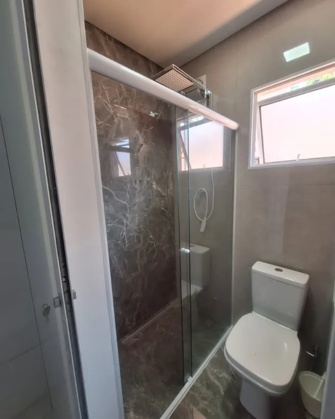 Box para Banheiro em Conchal - banheiro com vidro transparente
