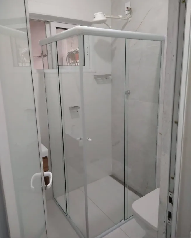 Box para Banheiro em Cotia - box em l para área compacta