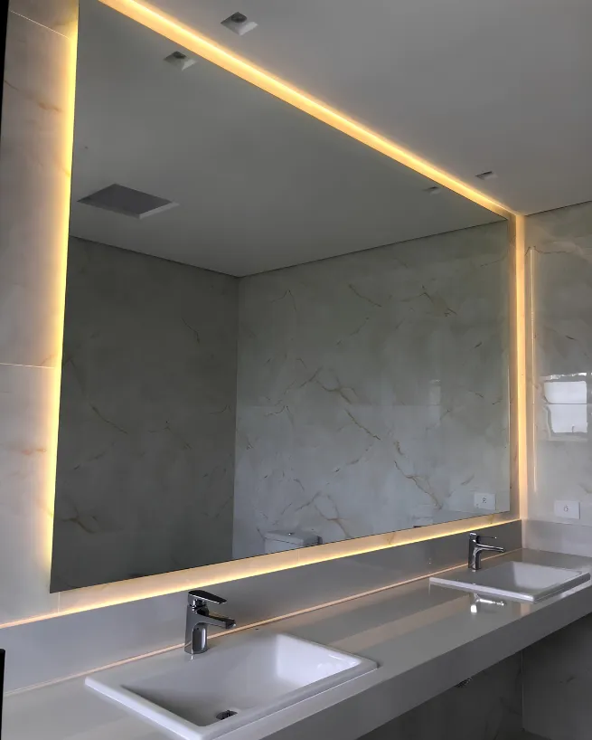 Espelhos em Agudos - espelho sob medida para banheiro