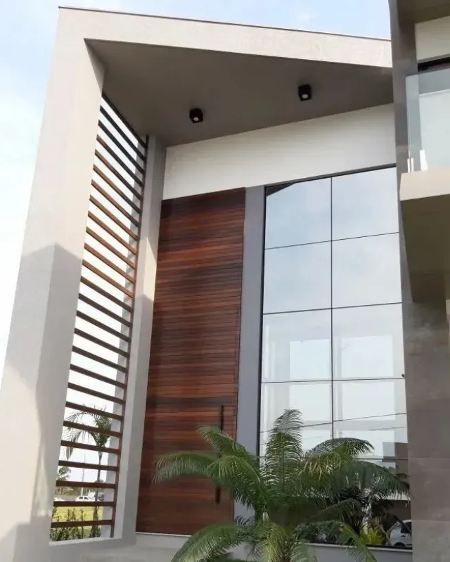 Pele de Vidro em Pardinho - acabamento externo em vidro