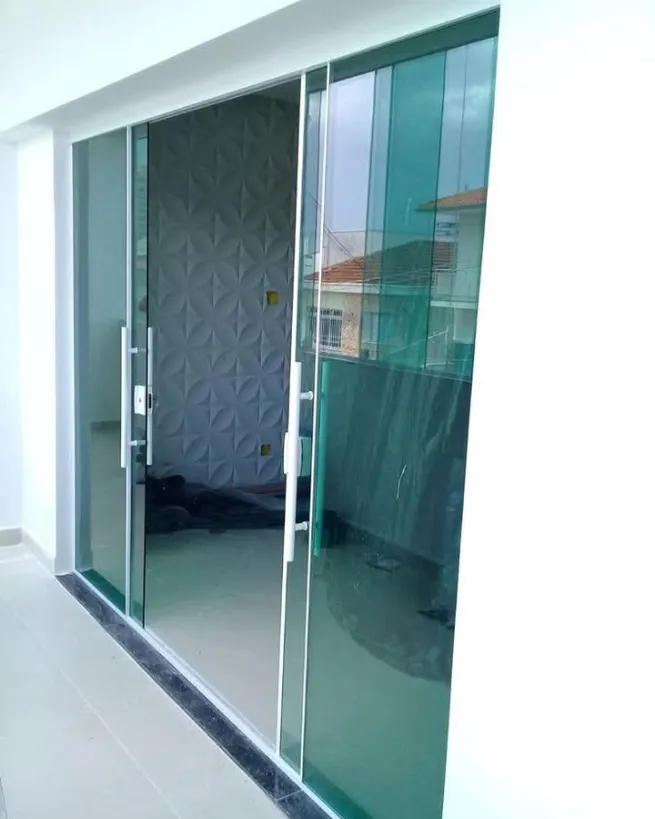 Portas de vidro em Mauá - aplicação sob medida para portas de vidro